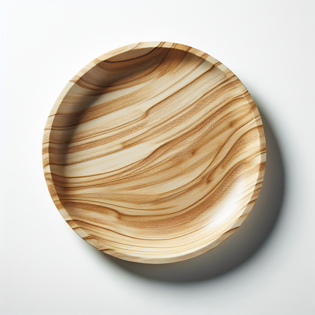 Eco-Friendly Bamboo Fiber Plates