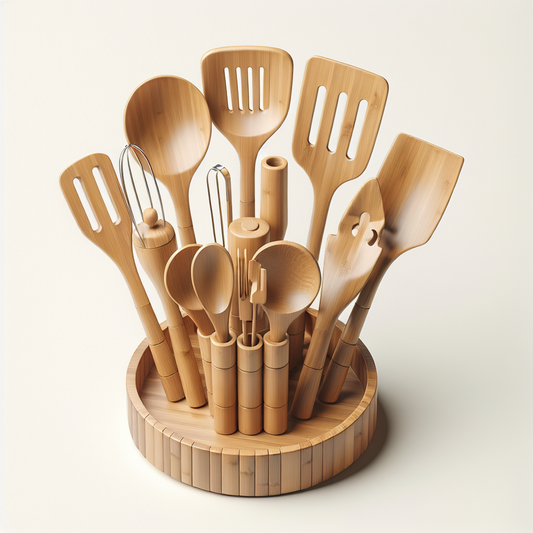 Eco-Friendly Bamboo Utensil Set