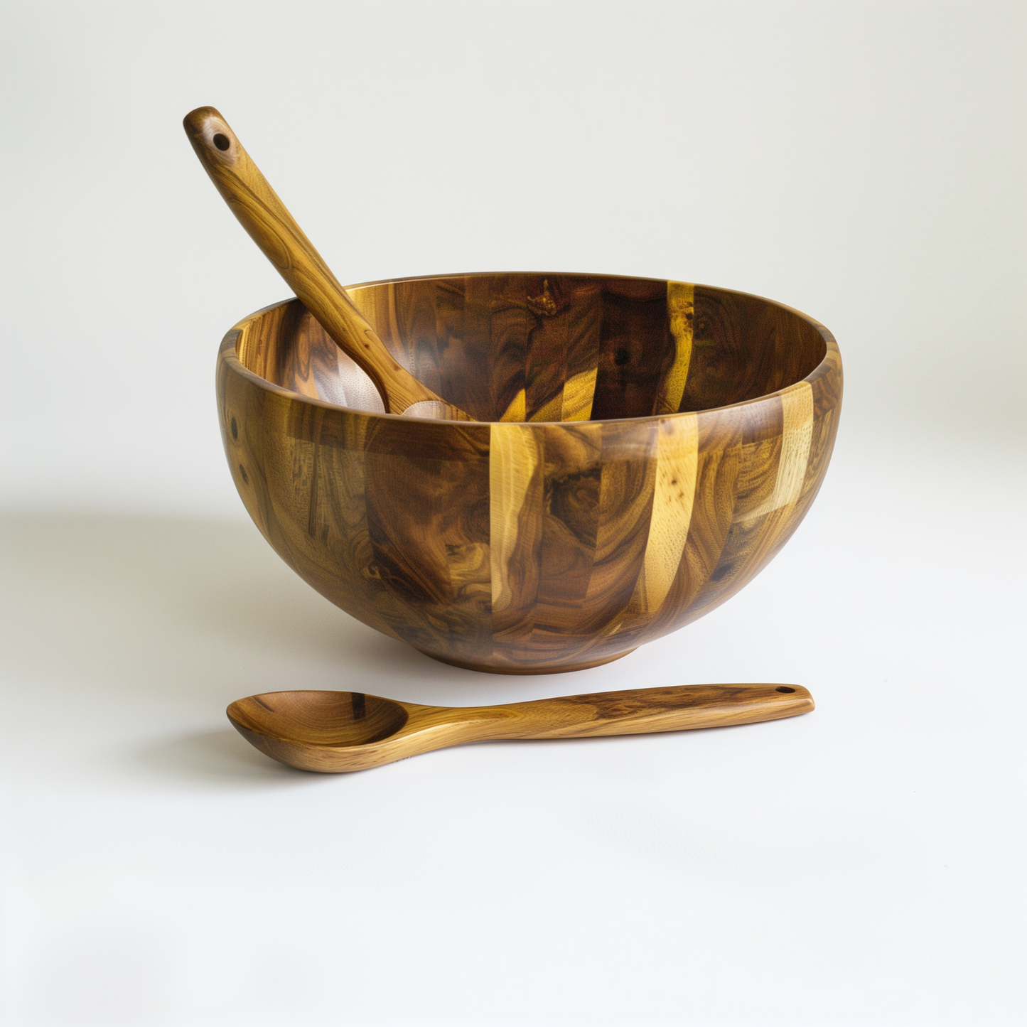 Wooden Salad Serving Set